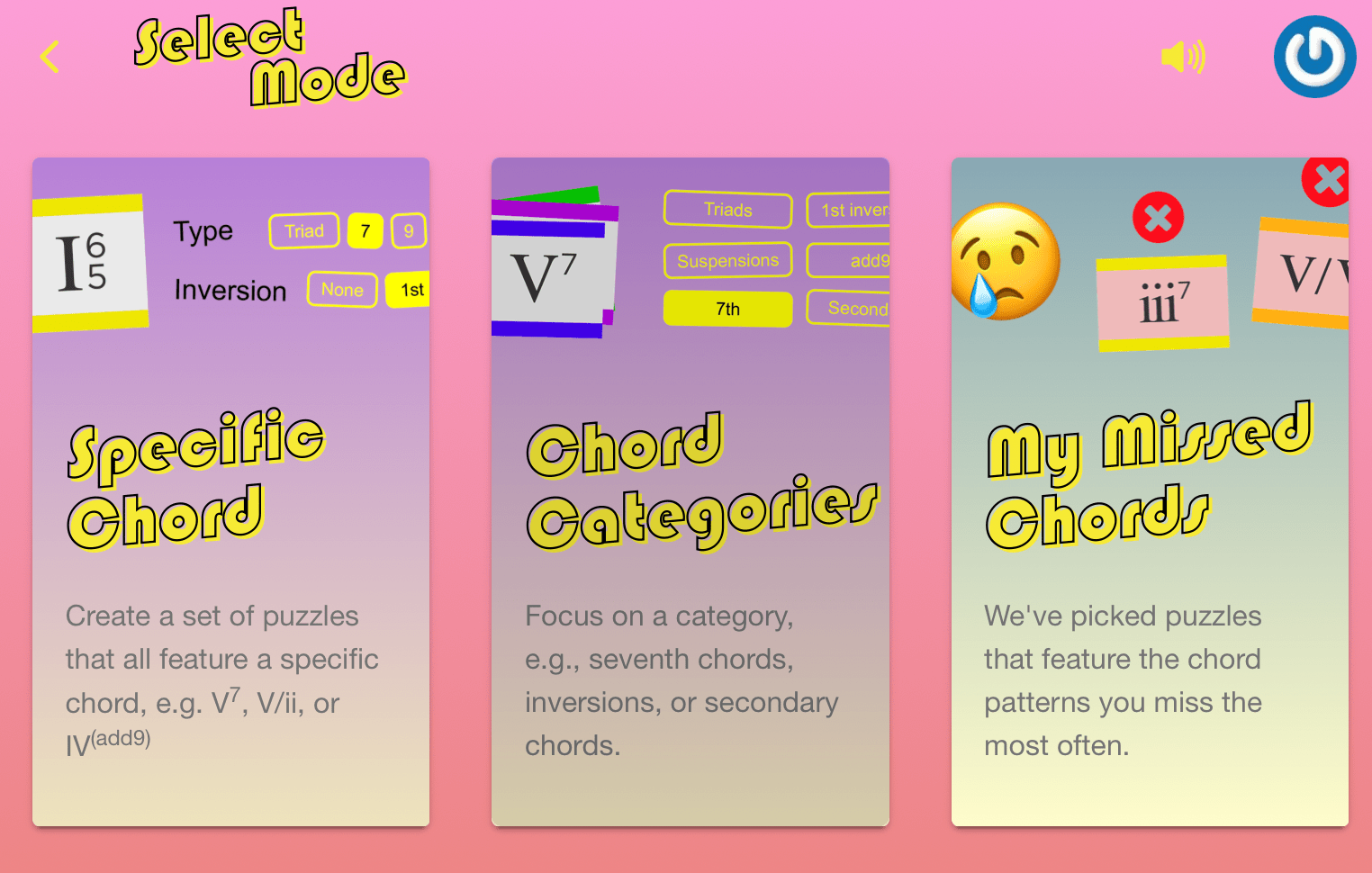 Chord Crush Customize Select